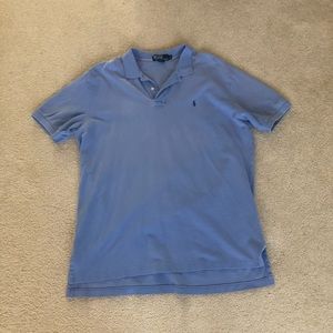 Polo by Ralph Lauren Powder Blue Collared Shirt